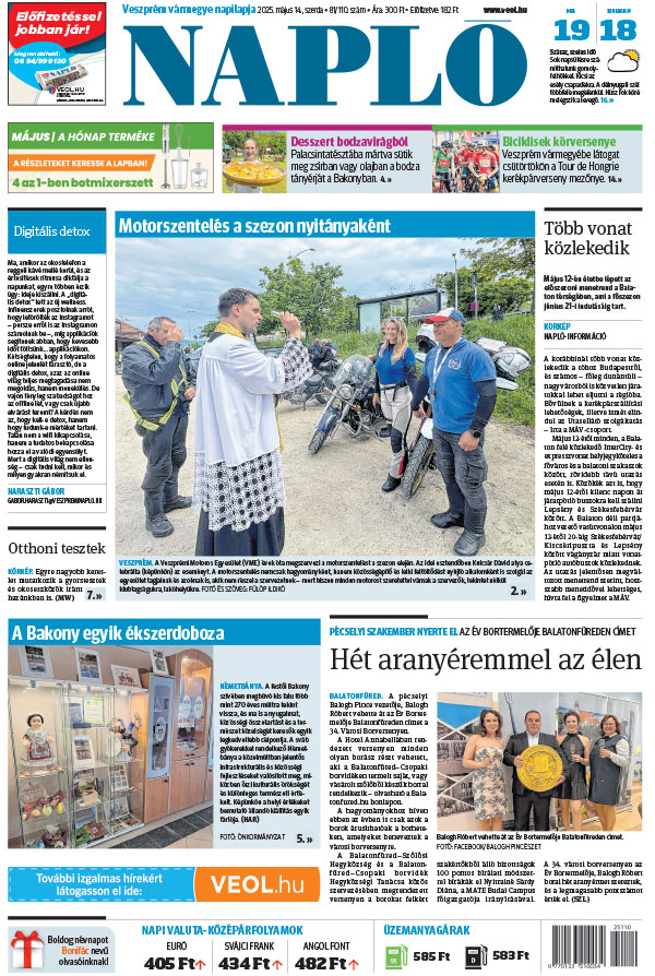 Lapszám: 2025.05.14.