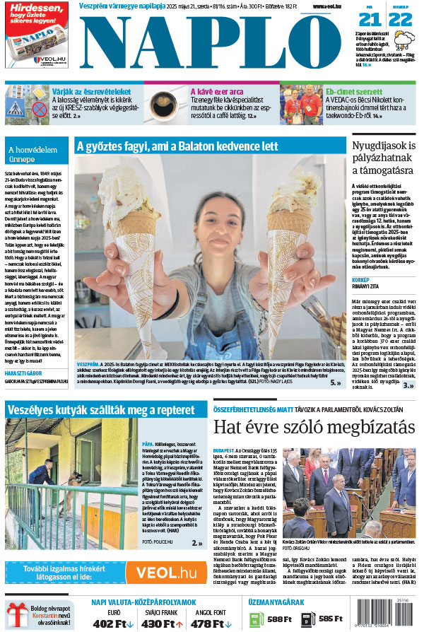 Lapszám: 2025.05.21.