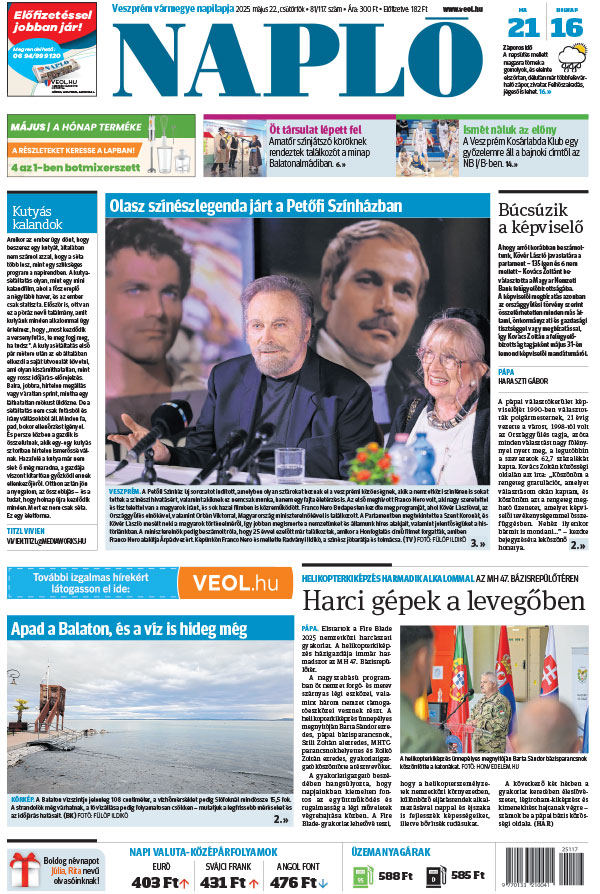 Lapszám: 2025.05.22.