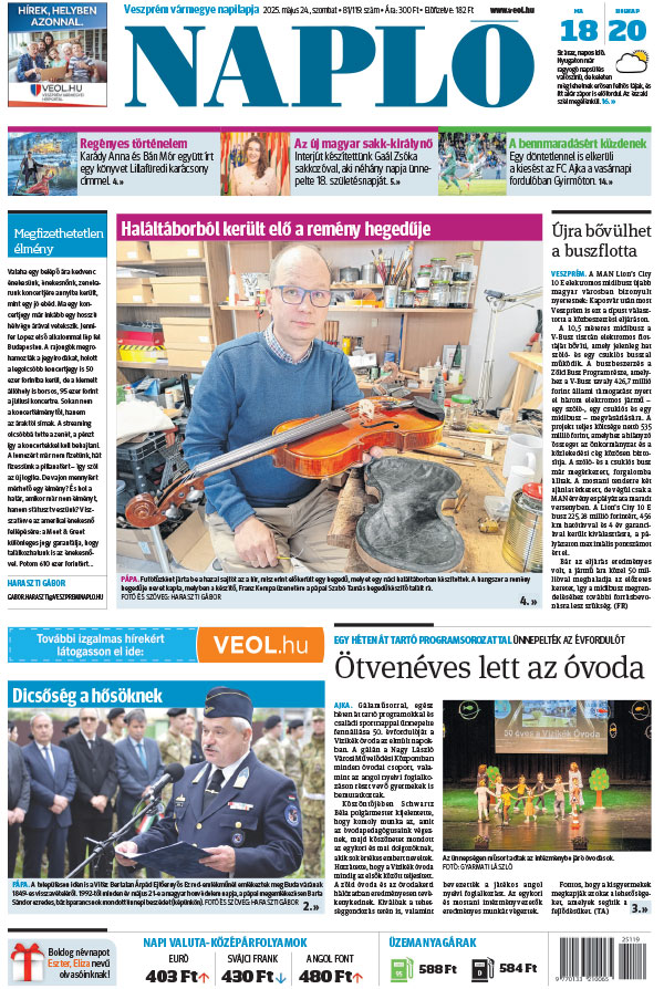Lapszám: 2025.05.24.