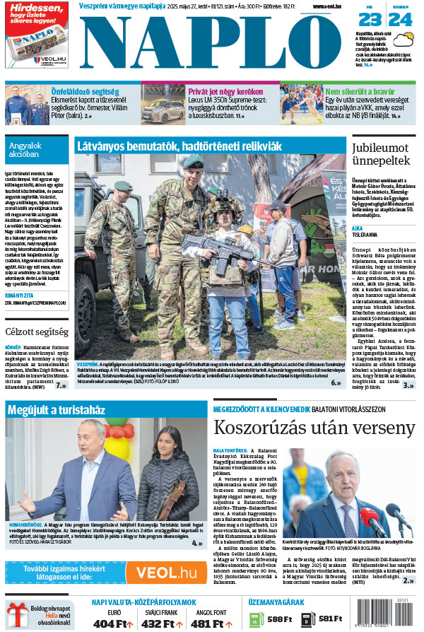 Lapszám: 2025.05.27.