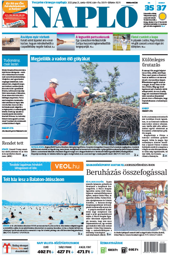 Lapszám: 2025.06.25.