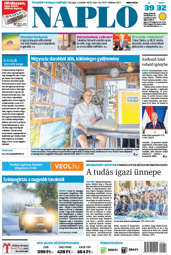 Lapszám: 2025.07.03.