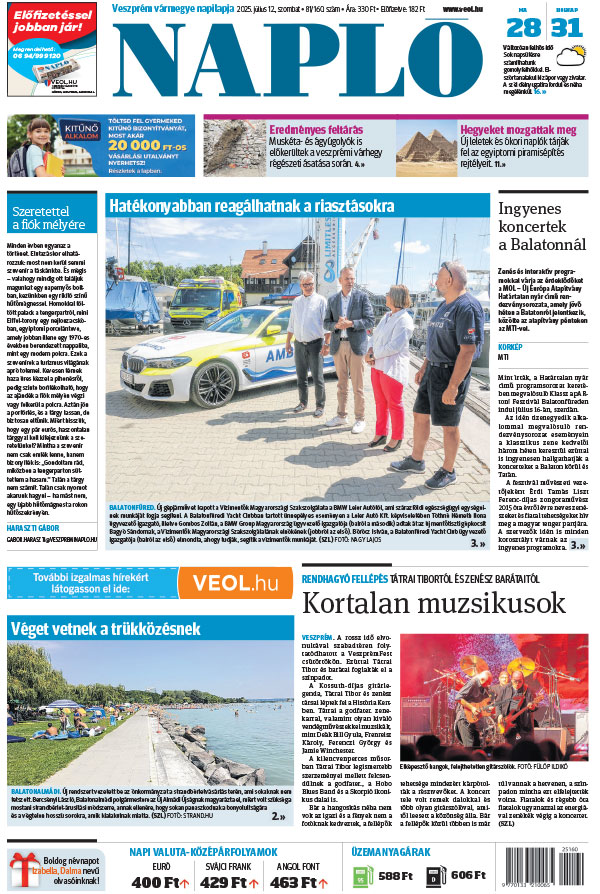 Lapszám: 2025.07.12.