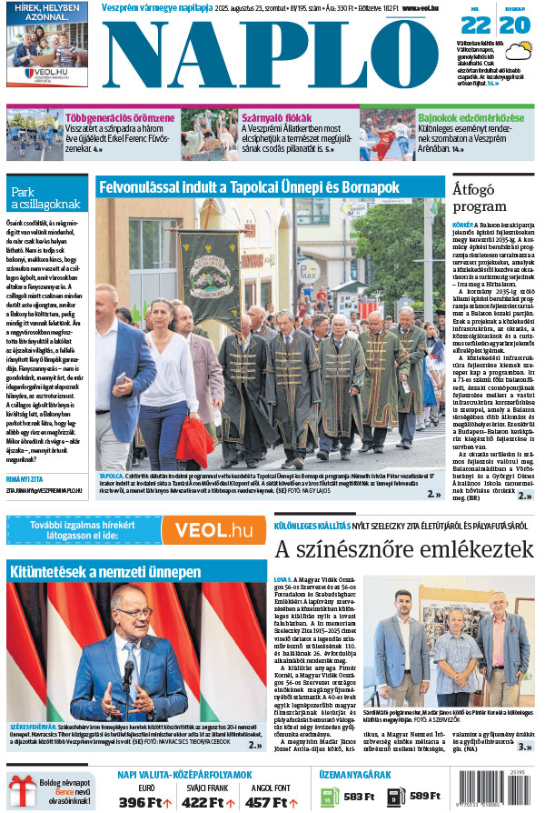 Lapszám: 2025.08.23.