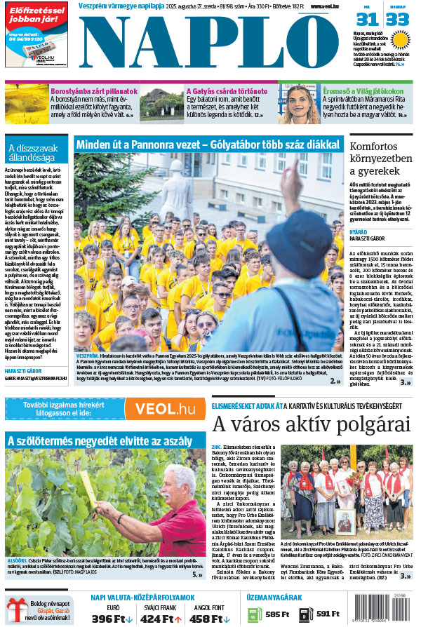 Lapszám: 2025.08.27.