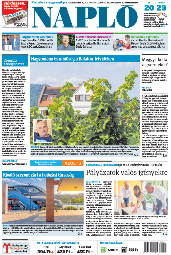 Lapszám: 2025.09.11.