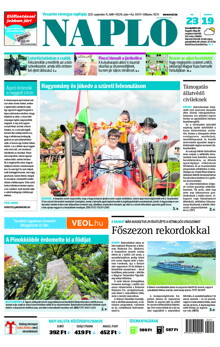 Lapszám: 2025.09.15.