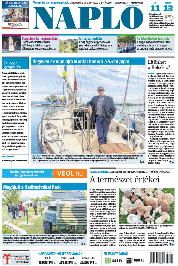 Lapszám: 2025.10.02.