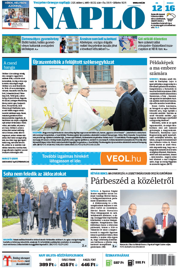 Lapszám: 2025.10.06.