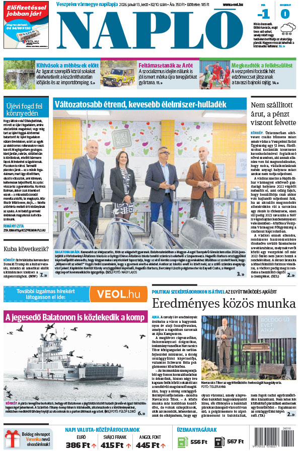 Lapszám: 2026. 01. 13.