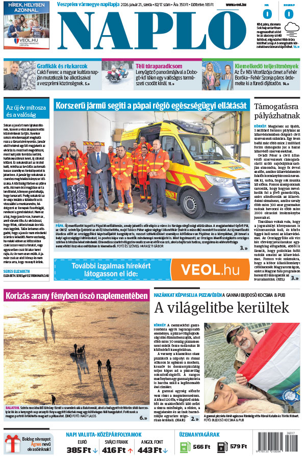 Lapszám: 2026. 01. 21.