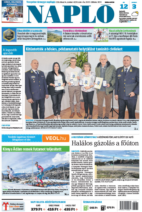 Lapszám: 2026. 02. 14.
