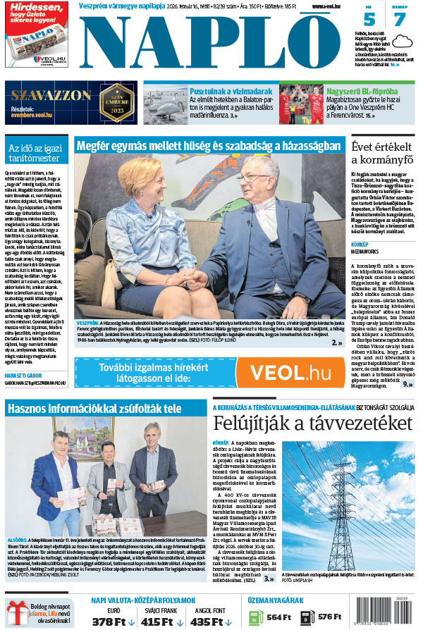 Lapszám: 2026. 02. 16.