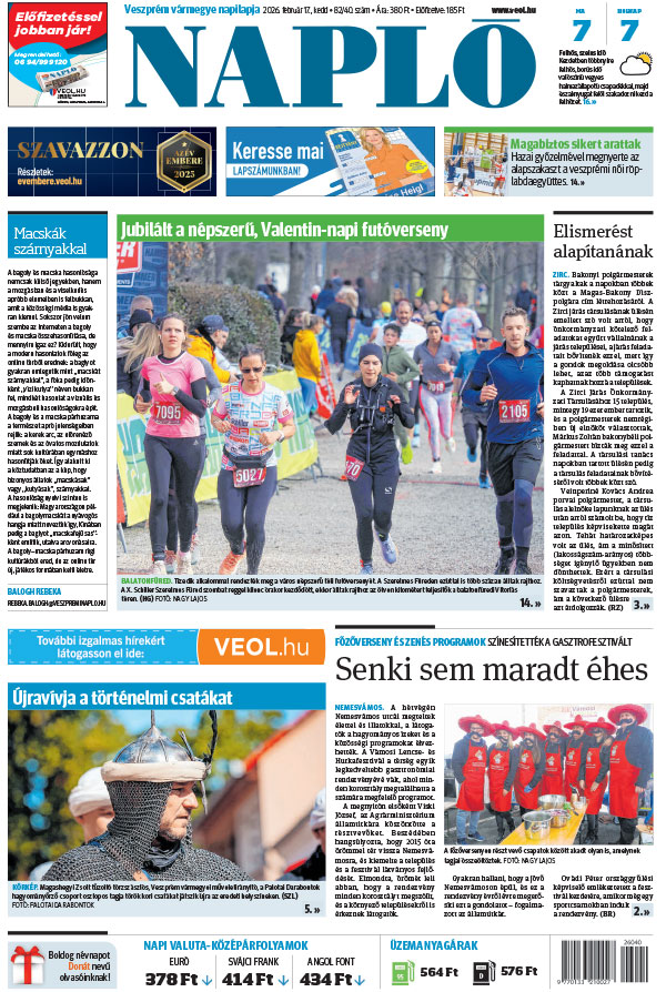 Lapszám: 2026. 02. 17.