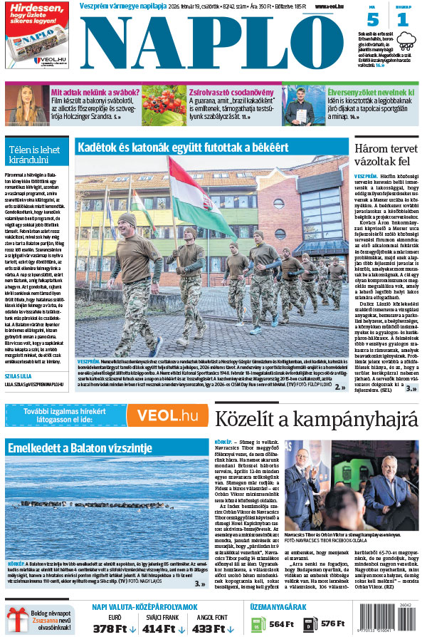 Lapszám: 2026. 02. 19.