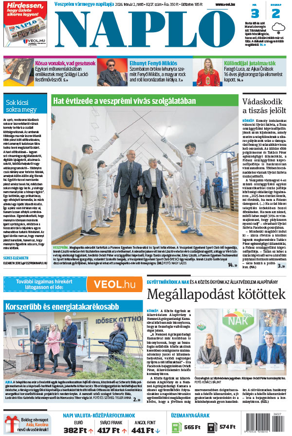 Lapszám: 2026. 02. 02.