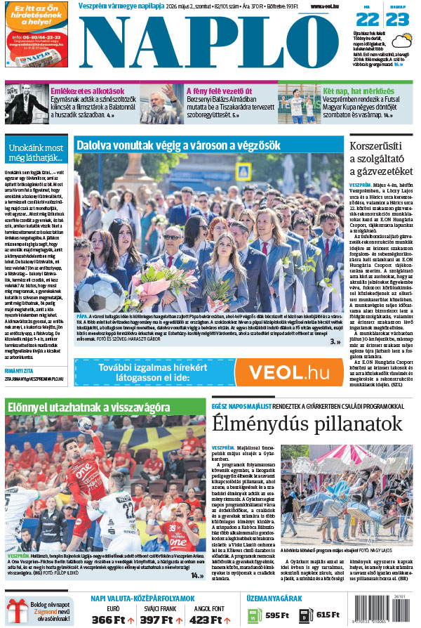 Lapszám: 2026. 05. 02.