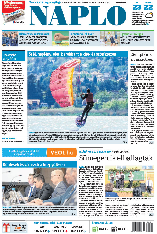 Lapszám: 2026. 05. 04.