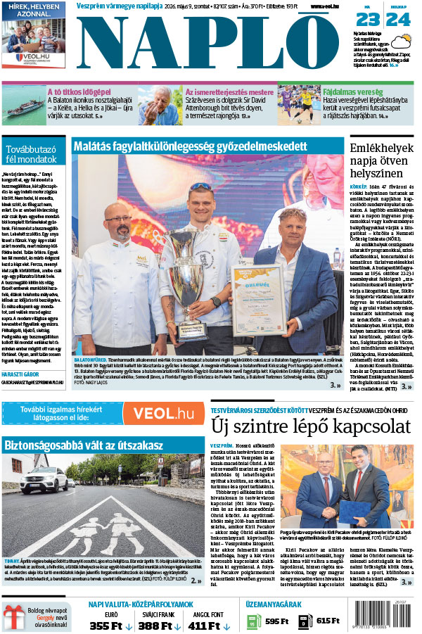 Lapszám: 2026. 05. 09.