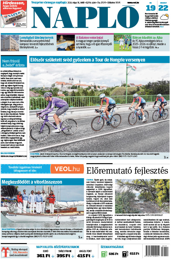Lapszám: 2026. 05. 18.