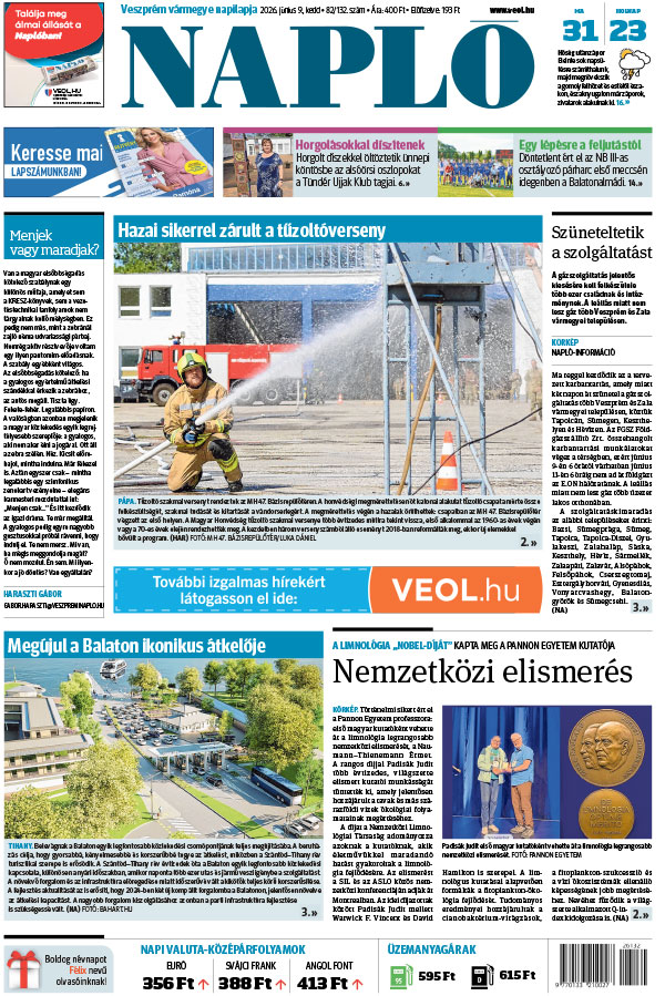 Lapszám: 2026. 06. 09.