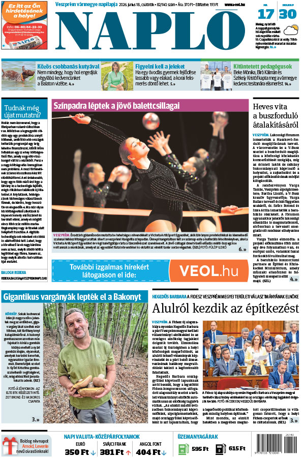 Lapszám: 2026. 06. 18.