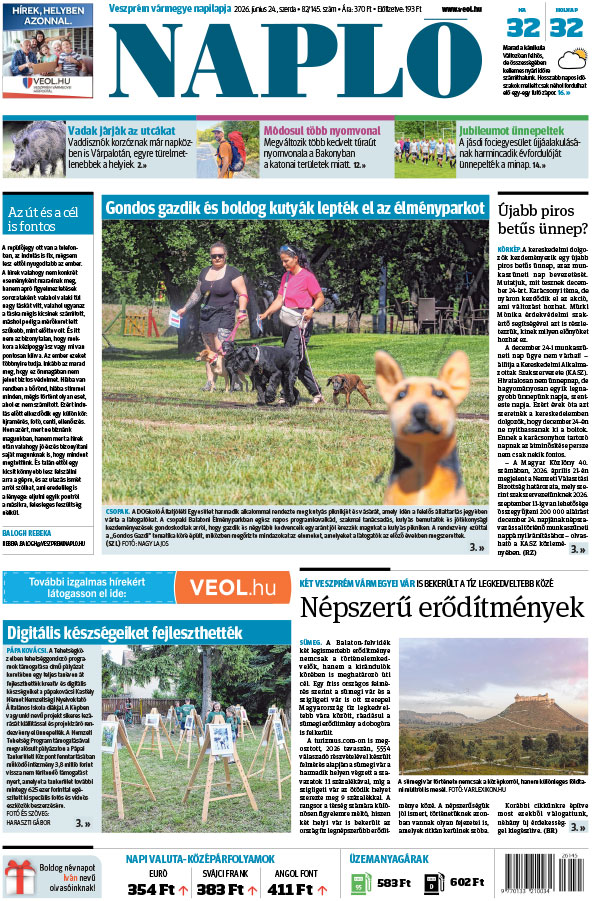 Lapszám: 2026. 06. 24.