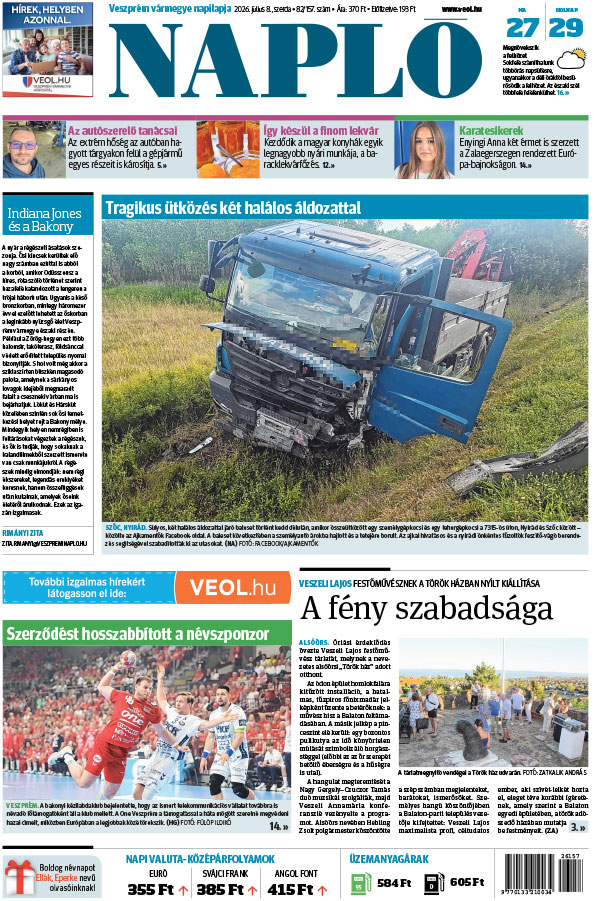 Lapszám: 2026. 07. 08.