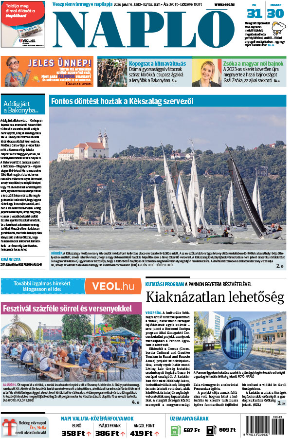 Lapszám: 2026. 07. 14.